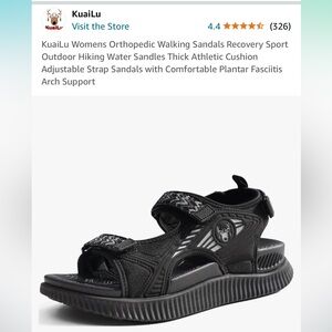 KuaiLu Womens Orthopedic Walking Sandals